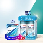 Rexona Motion Activated Antiperspirant Roll On (Shower Clean + Brightening) 45mLx2's [Twinpack] - Image 2